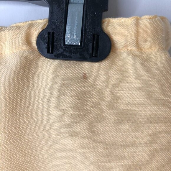 Emma James Butter Yellow Embroidered Crop Pants Size Small - Picture 4 of 5